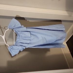 Off the Shoulder Chambre Dress